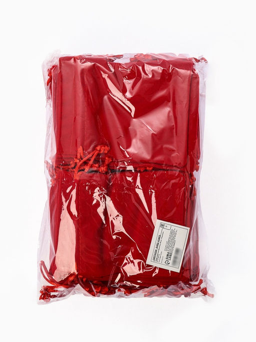 Набор мешочков бархатных 50 шт. «Классика» 9×12 см, красный