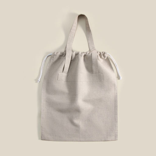 Сумка шоппер небелёный SL HOME Light shopper, 53?45 см, 100% лён, 200 г/м2