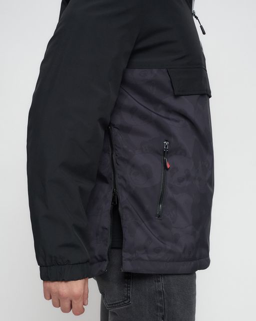 Куртка-анорак спортивная мужская темно-серого цвета 88629TC - Wonderrman фото 12