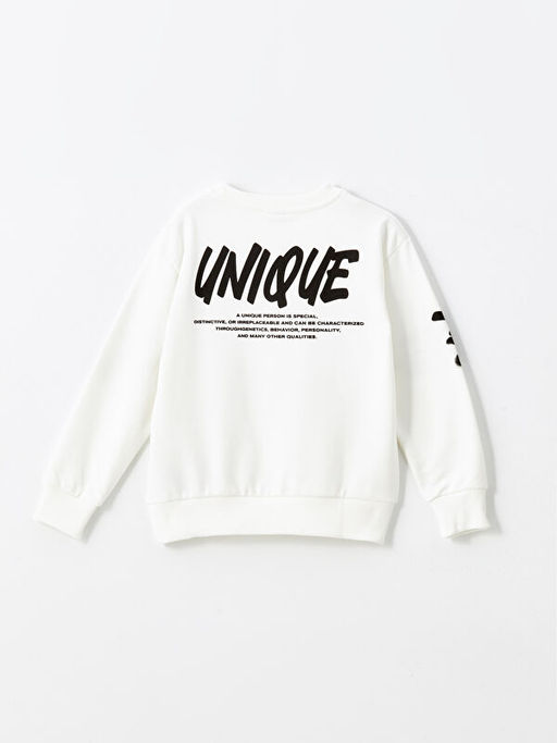Bisiklet Yaka Erkek ?ocuk Sweatshirt - Waikiki фото 2
