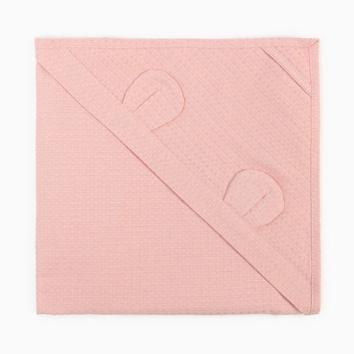 Детский вафельный уголок Экономь и Я 90х90 см, пудра,100% хлопок, 200 г/м2  фото 3