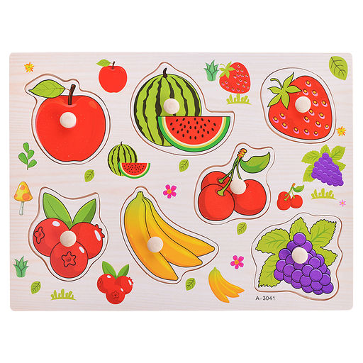 Пазл-вкладыш Фрукты