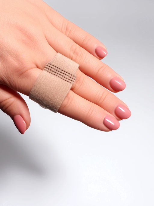 Корректоры для пальцев ног и рук, 11.5×2.5 см, пара, бежевые