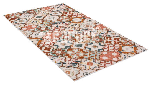 Коврик вырезной icarpet PRINT антискользящий (106) "Дамаск Узоры" 150х200 S