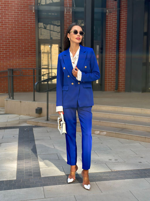 Брюки AURA 4157-170 синий фото 2