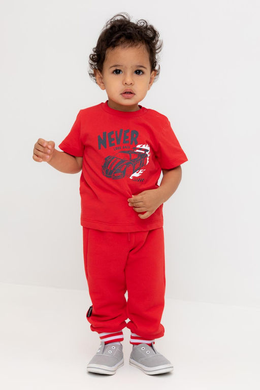 Crockid _ КР 400809/красный к548 брюки д/мал яс  фото 5