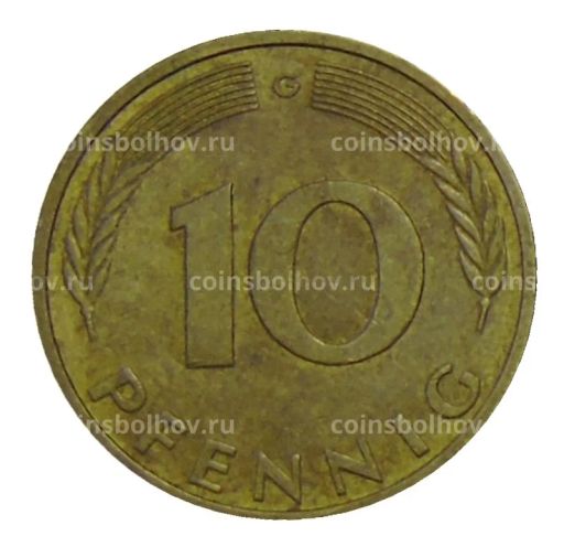 10 пфеннигов 1988 года G Германия