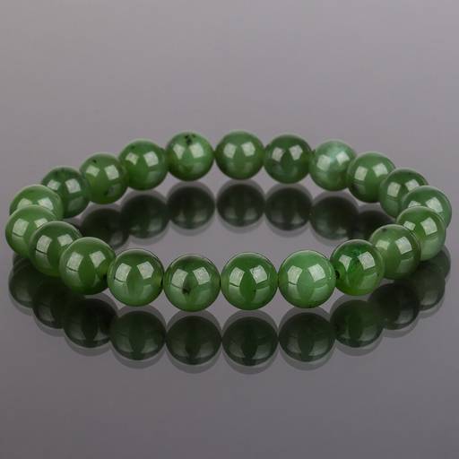 Браслет из Нефрита российского 17 см