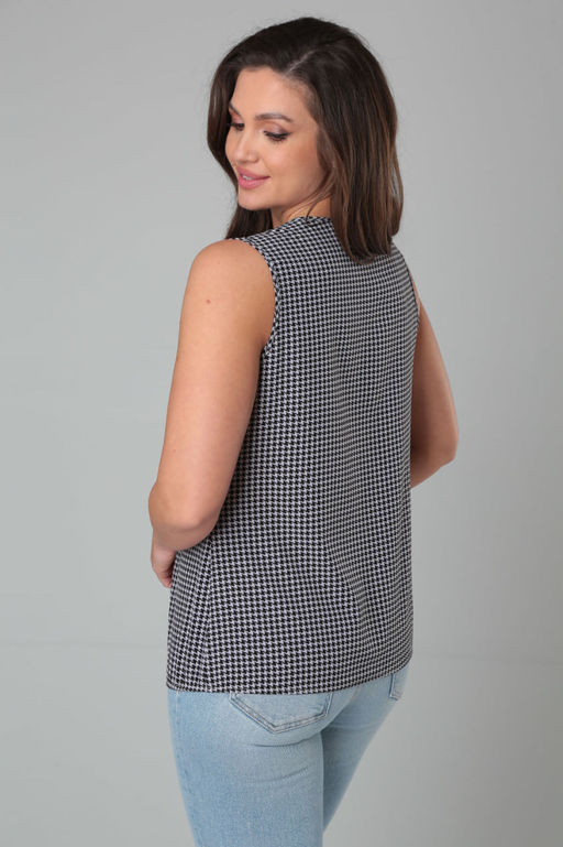 Блуза Modema 216/5 гусиная лапка  фото 3