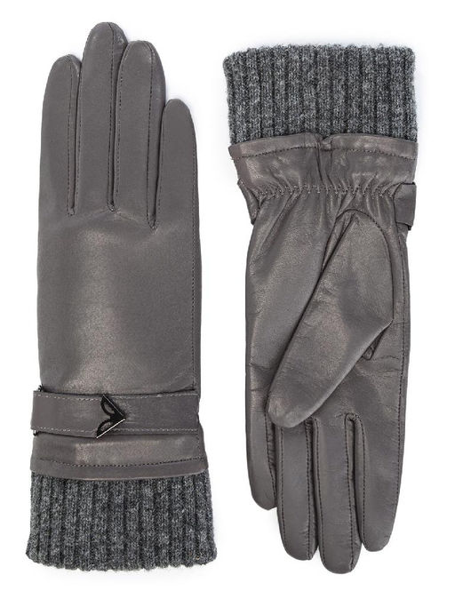 Перчатки женские ш+каш. IS01490 grey - Eleganzza фото 2
