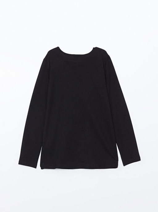 Bisiklet Yaka K?z ?ocuk Ti??rt - Waikiki фото 3