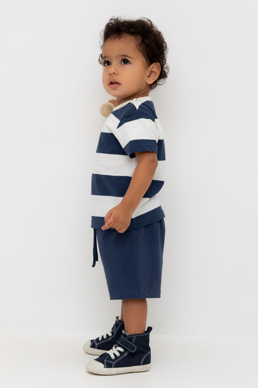 КР 400658/синий космос к564 шорты д/мал яс