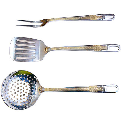 40453 Набор кухонных принадлежностей 7пр на подставке нерж/ст MB (х12) - Mayer&boch фото 5