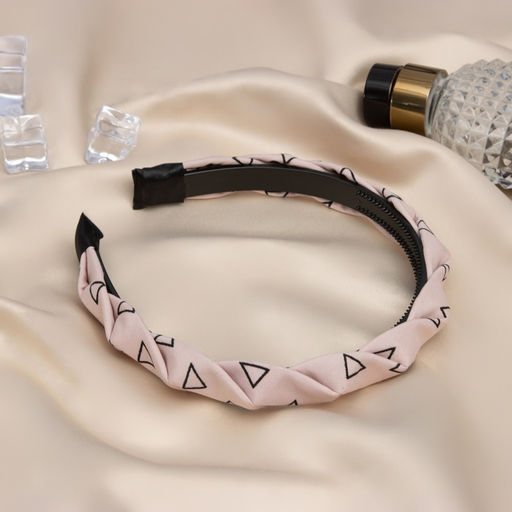 Цена за 2 шт. Ободок для волос «Амалия», треугольники, 2 см, МИКС