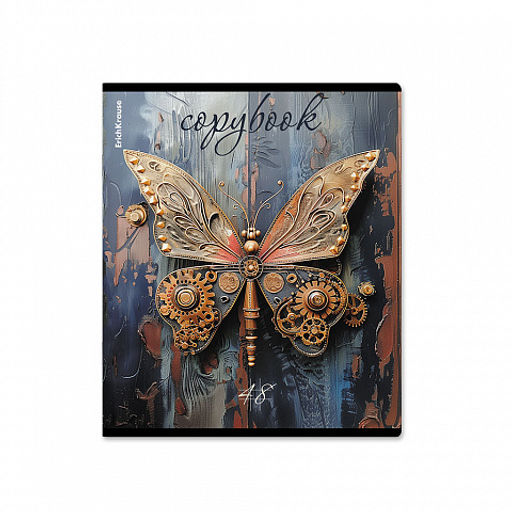 Цена за 5 шт. Тетрадь общая ученическая ErichKrause Iron Wings, 48 листов, клетка, металлизированная ламинация+твин-лак_MIX-PACK  фото 3