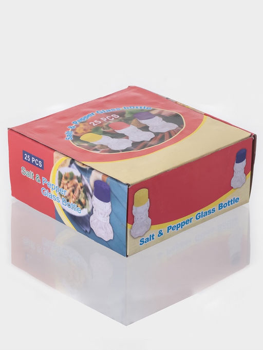 Набор для специй «Излом», 50 мл, 5×9.5 см, 25 шт., стекло