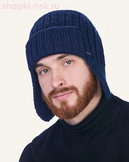 65431 Borra XXL Ушанка мужская флис (60-61)