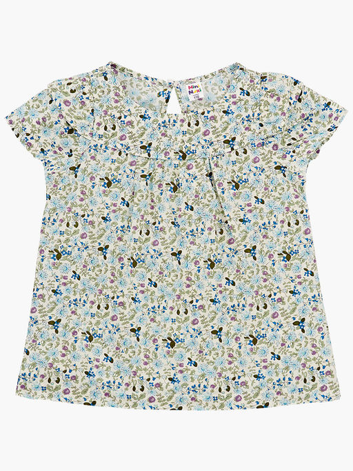 Комплект для девочки детский сад UD 1841 зеленые цветочки - Mini maxi фото 11