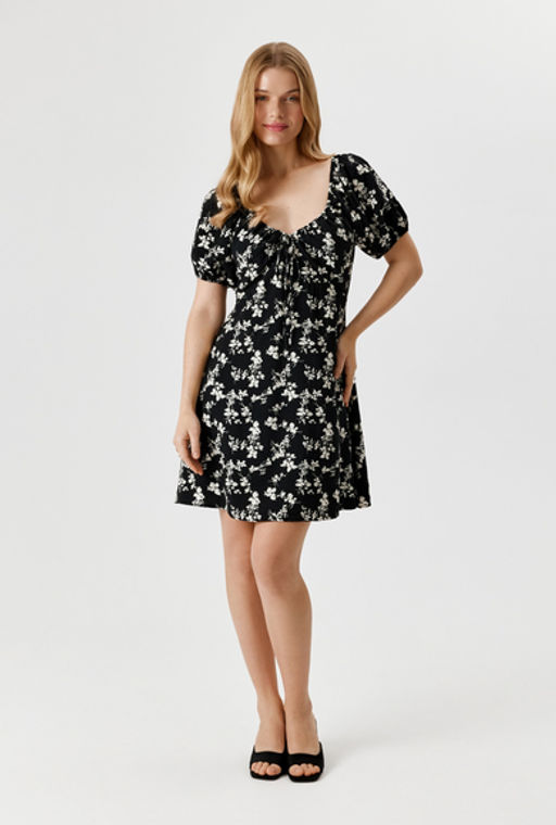 Concept club / Платье жен. Ladd черный принт  фото 2