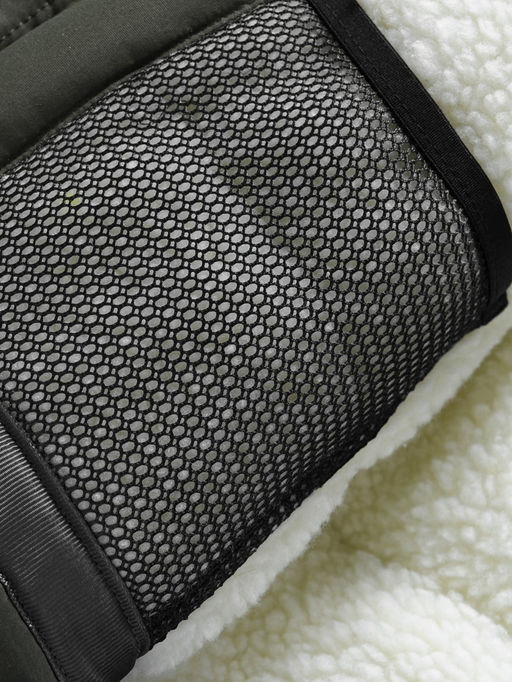 Парка зимняя подростковая для мальчика с капюшоном цвета хаки 9533Kh - Valianly фото 17