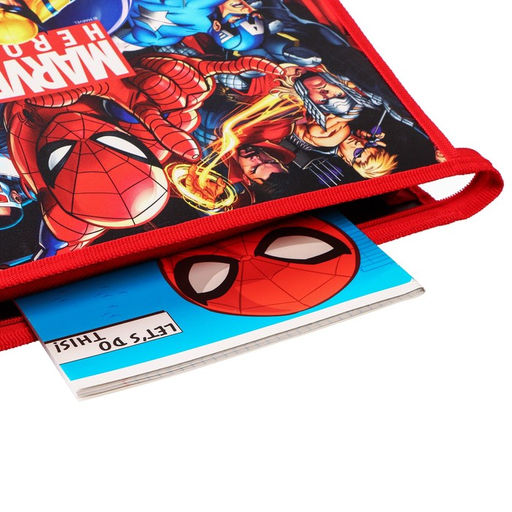 Папка пластиковая А4, на молнии, Человек-паук - Marvel фото 7