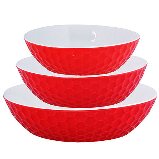 29564 Набор салатниц керамика 3 пр LR (х6)