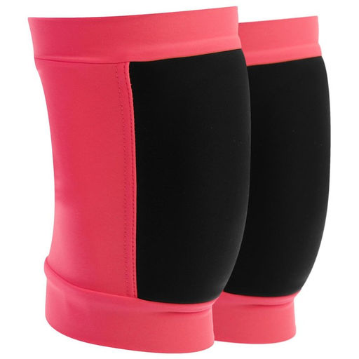 Наколенники для гимнастики и танцев Grace Dance, с уплотнителем, р. L, цвет чёрный/коралл  фото 7