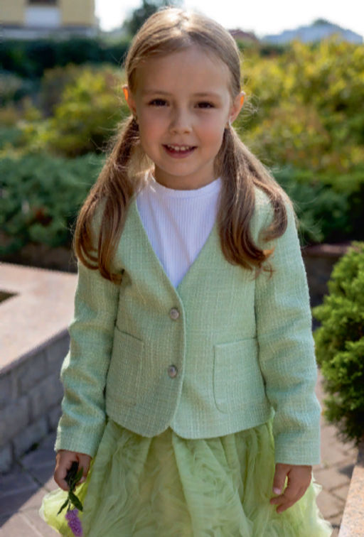 Жакет дев. О56328 - Карамелли фото 2