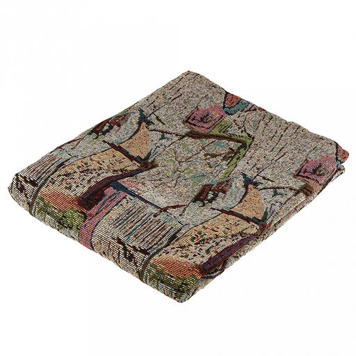 Покрывало 1,5 спальное "Гапсельга" 150х200см, 2-х сторонее, гобелен 285г/м2 (набивной смесовый, хлопок 50%), упаковка "эконом" пакет 50х50см, "Домашняя мода" (Россия)