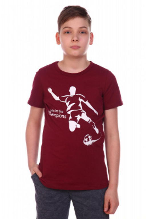 Футболка "Гол" бордо