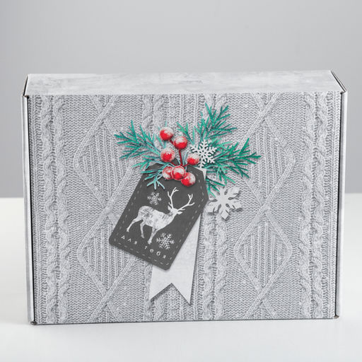 Коробка складная Тепла и уюта, 30.7 22 9.5 см - Дарите счастье фото 3