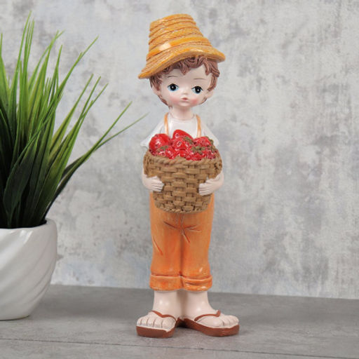 Цена за 2 шт. Фигурка Мальчик/девочка 2 штуки набор 20 см / 5066 /уп 36/ 706427 - ГалеонТрейд фото 3