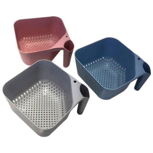 Дуршлаг квадратный PERFETTO, 19*19*11 см арт.105162 - Mallony фото 3