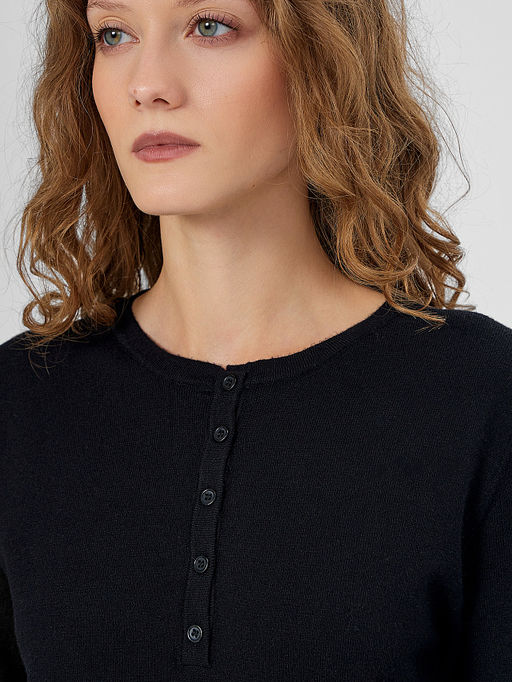 Джемпер женский черный - Mark formelle фото 4