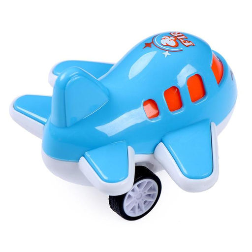 Цена за 2 шт. Самолет инерционный «Лайнер с глазками», цвет МИКС