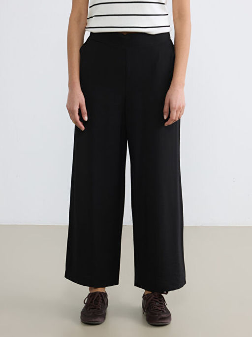 Beli Lastikli Loose Fit Kad?n Pantolon