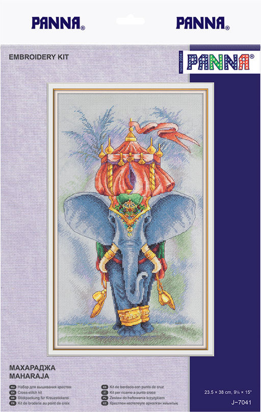 Набор для вышивания PANNA J-7041 Махараджа 23.5 х 38 см
