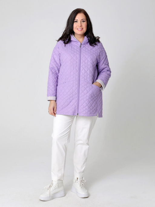 25128 Куртка сиреневый - Dizzyway фото 2
