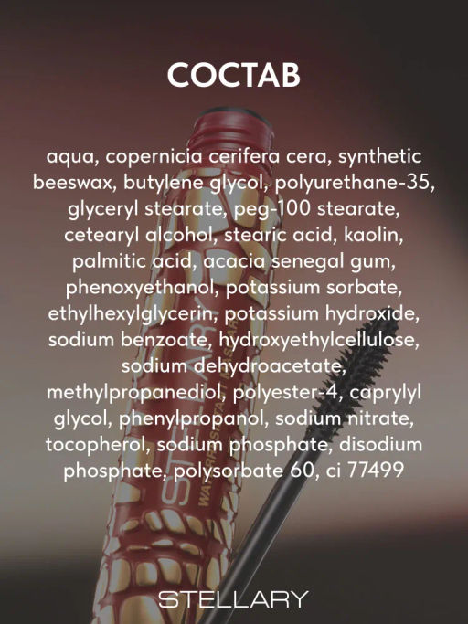 Stellary Термотушь для ресниц влагостойкая Wild Black тон 01 черный  фото 8