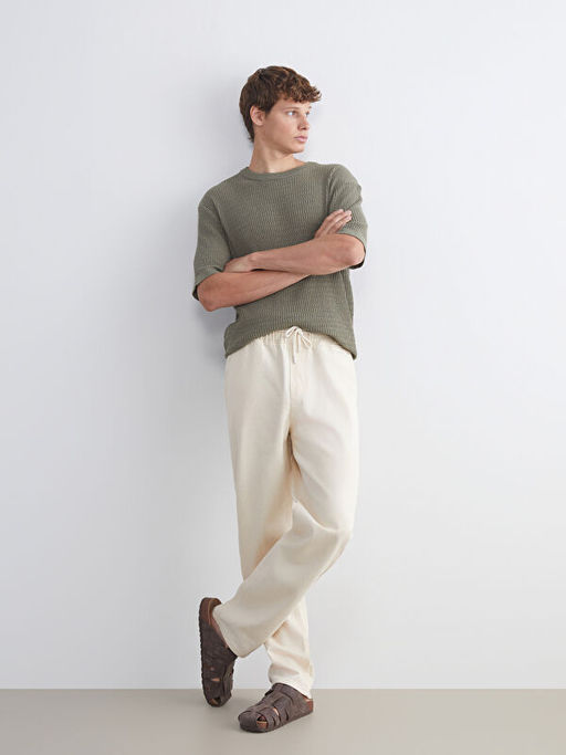 Loose Fit Erkek Jean Pantolon