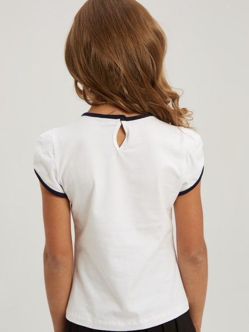 Блузка белый 202230609 - Nota bene фото 4