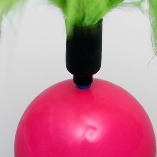 Игрушка-неваляшка для кошек с пухом, микс цветов - Пижон фото 3