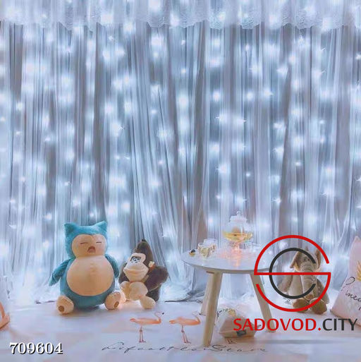 Новогодние гирлянды штора