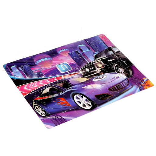 Пазлы светящиеся Крутые тачки, 88 деталей - Puzzle time фото 5