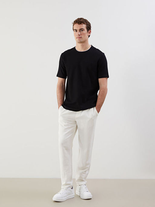 Bisiklet Yaka K?sa Kollu Erkek Ti??rt