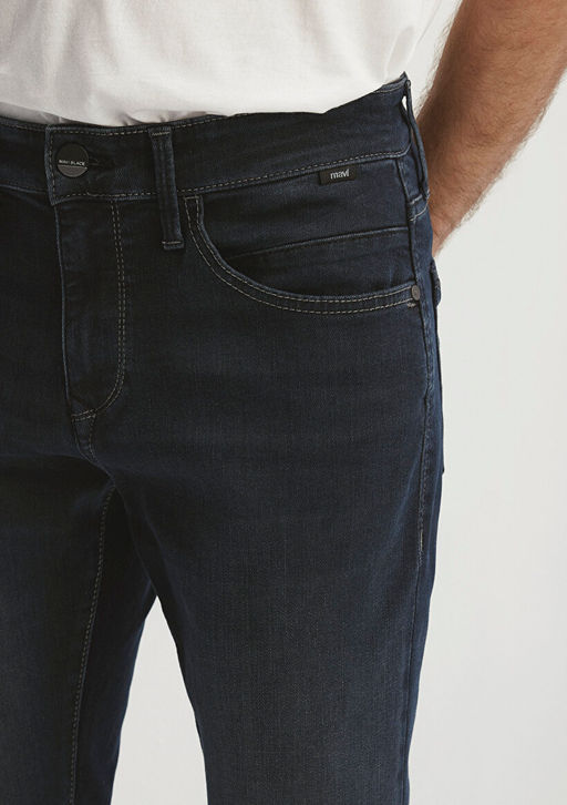 James Mavi Black Puslu Murekkep Mavi Jean Pantolon  фото 7