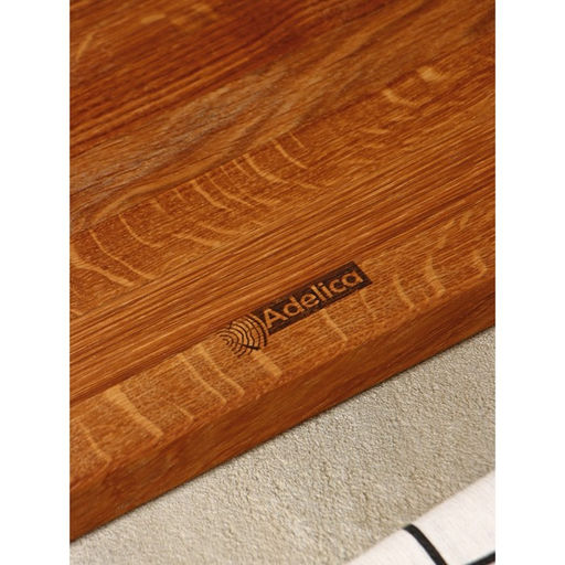 Блюдо - поднос деревянный для сервировки и подачи Adelica «Арно», 25×18×1.7 см, дуб