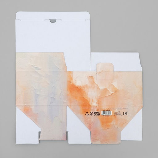 Коробка подарочная складная, упаковка, «Подарок от всего сердца», 22×15×10 см