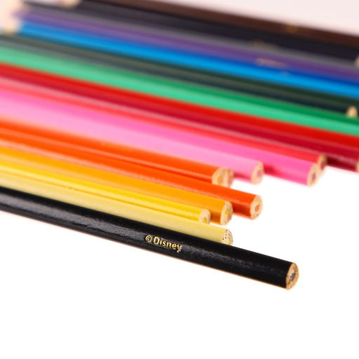 Цветные карандаши, 24 цвета, «Минни Маус и единорог»