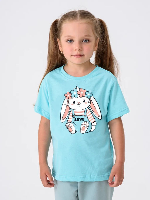 Набор-1:футболка для девочки 3 шт